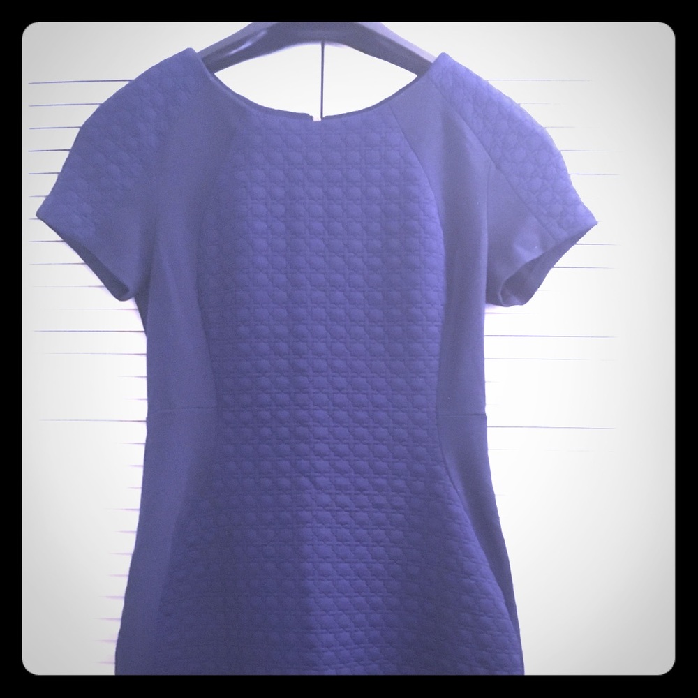 Sharagano Blue Midi Dress